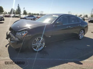 2006 Infiniti M Sport z VIN JNKAY01E76M103097, wystawiony jako Copart lot #77381844 z przebiegiem 201 699 mil mil oraz Szkoda całkowita • Salvage title. Historia ofert i sprzedaży dostępna na DreamBid. Obrazek 1.