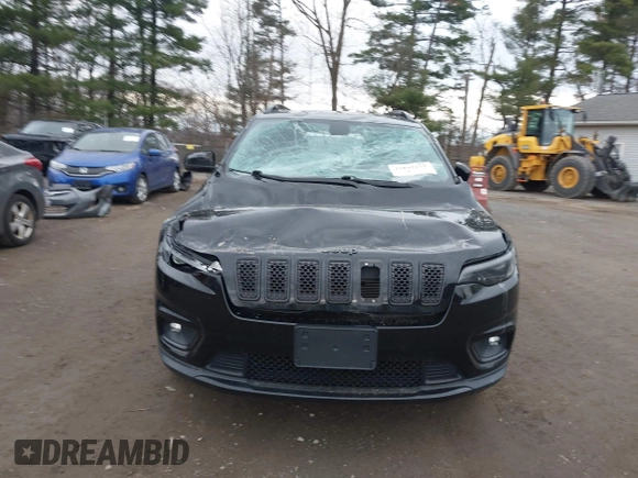 2019 Jeep Cherokee Latitude Plus with VIN 1C4PJMLB6KD389996, listed as a IAAI auction lot 41849419 with 60,122 mi miles. Bid and sale history available at carsss.com. Image 13.