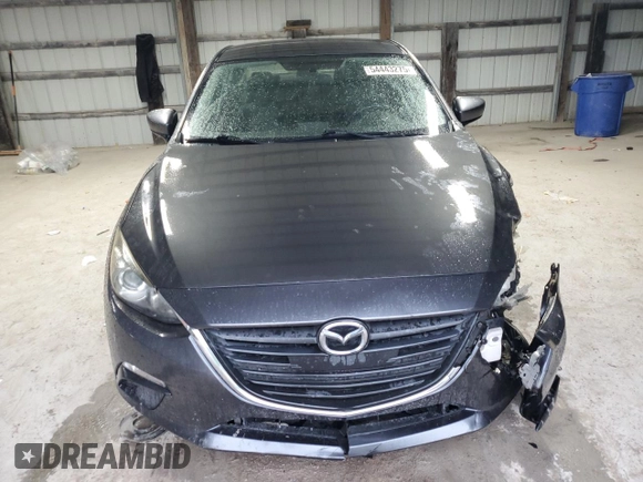 2014 Mazda 3 i Touring with VIN JM1BM1V75E1143911, listed as a Copart auction lot 54443275 with Not Provided miles and Salvage Title. Bid and sale history available at DreamBid. Image 5.