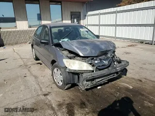 2005 Honda Civic Sdn VP with VIN 2HGES16385H627721, listed as a Copart auction lot 76925594 with 174,133 mi miles and Clean Title. Bid and sale history available at carsss.com. Image 10.