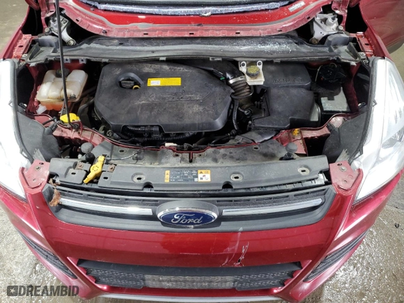 2016 Ford Escape SE with VIN 1FMCU9GX4GUB42259, listed as a Copart auction lot 47815735 with 91,635 mi miles and Salvage Title. Bid and sale history available at carsss.com. Image 12.