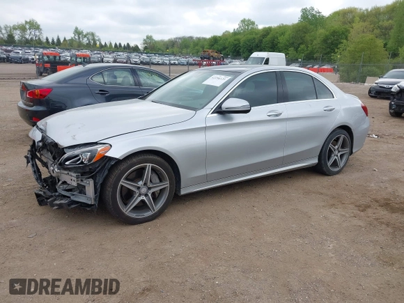 2016 Mercedes-Benz C 300 Luxury with VIN 55SWF4KB4GU100241, listed as a IAAI auction lot 42256121 with 33,184 mi miles and . Bid and sale history available at DreamBid. Image 17.