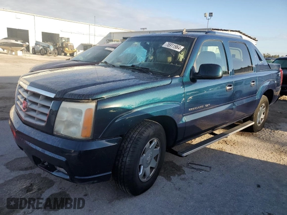 2006 Cadillac Escalade EXT z VIN 3GYEK62NX6G184261, wystawiony jako Copart lot #76911964 z przebiegiem Nie podano mil oraz Szkoda całkowita • Salvage title. Historia ofert i sprzedaży dostępna na DreamBid. Obrazek 1.