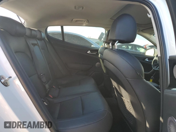2018 Kia Stinger Premium with VIN KNAE25LA4J6015565, listed as a Copart auction lot 82378014 with 48,281 mi miles and Salvage Title. Bid and sale history available at DreamBid. Image 10.