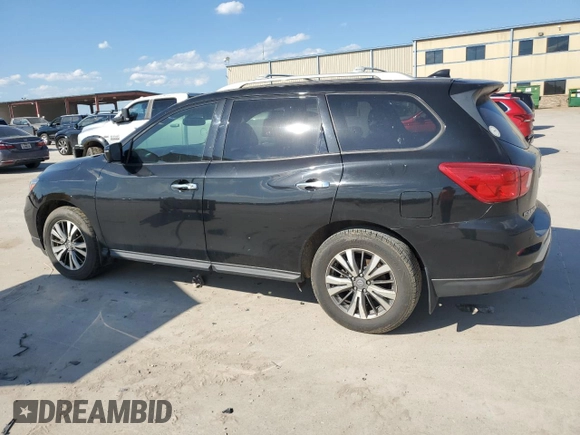 2019 Nissan Pathfinder S with VIN 5N1DR2MN6KC621250, listed as a Copart auction lot 56393755 with 148,461 mi miles and Salvage title. Bid and sale history available at DreamBid. Image 2.
