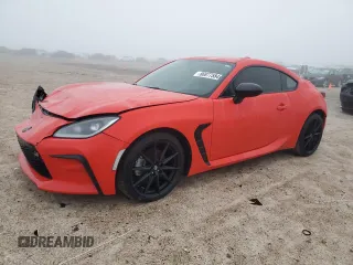 2023 Toyota GR86 Premium with VIN JF1ZNBF15P8763475, listed as a Copart auction lot 86877584 with 22,873 mi miles and Salvage Title. Bid and sale history available at carsss.com. Image 1.