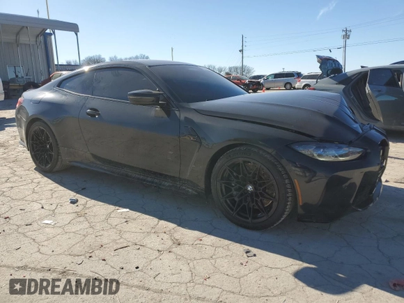 2022 BMW M4 Competition xDrive z VIN WBS43AZ0XNCH97800, wystawiony jako Copart lot #89343565 z przebiegiem 30 847 mil mil oraz Szkoda całkowita • Salvage title. Historia ofert i sprzedaży dostępna na DreamBid. Obrazek 4.