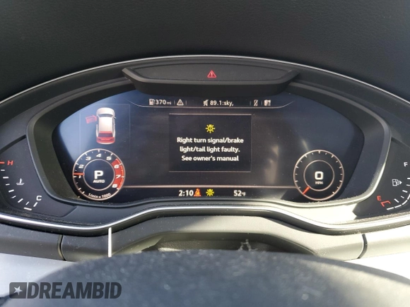 2018 Audi SQ5 Premium Plus with VIN WA1A4AFY1J2125925, listed as a Copart auction lot 86731324 with 56,875 mi miles and Salvage Title. Bid and sale history available at DreamBid. Image 9.