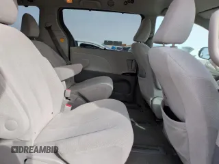 2012 Toyota Sienna LE with VIN 5TDJK3DC8CS031664, listed as a Copart auction lot 46085105 with 152,758 mi miles and Salvage Title. Bid and sale history available at carsss.com. Image 11.