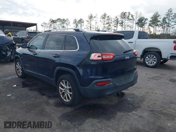 2014 Jeep Cherokee Latitude with VIN 1C4PJLCS2EW228418, listed as a IAAI auction lot 41416407 with 154,192 mi miles. Bid and sale history available at carsss.com. Image 3.