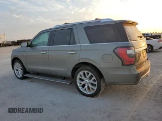 2019 Ford Expedition Platinum with VIN 1FMJU1LT7KEA71668, listed as a Copart auction lot 74433484 with 0 mi miles and Salvage Title. Bid and sale history available at carsss.com. Image 2.