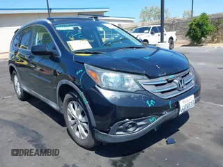 2012 Honda CR-V EX-L with VIN 2HKRM3H74CH506954, listed as a IAAI auction lot 42119938 with 176,723 mi miles. Bid and sale history available at carsss.com. Image 1.