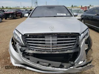 2016 Mercedes-Benz S 550 with VIN WDDUG8CB7GA238236, listed as a Copart auction lot 66587394 with 98,325 mi miles and Salvage Title. Bid and sale history available at carsss.com. Image 5.