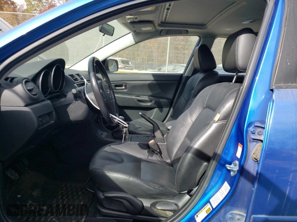 2006 Mazda 3 s with VIN JM1BK324161509246, listed as a Copart auction lot 79171734 with 75,595 mi miles and Salvage Title. Bid and sale history available at DreamBid. Image 7.