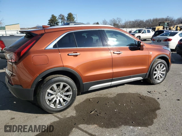 2021 Cadillac XT4 FWD Premium Luxury with VIN 1GYFZCR45MF080514, listed as a Copart auction lot 44666043 with 4,339 mi miles. Bid and sale history available at carsss.com. Image 3.
