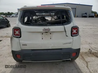 2016 Jeep Renegade Limited with VIN ZACCJADT5GPD31780, listed as a Copart auction lot 56973555 with Not provided miles and Non repairable. Bid and sale history available at DreamBid. Image 6.