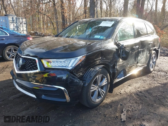 2020 Acura MDX with VIN 5J8YD4H32LL002575, listed as a IAAI auction lot 41908182 with 78,452 mi miles. Bid and sale history available at carsss.com. Image 18.