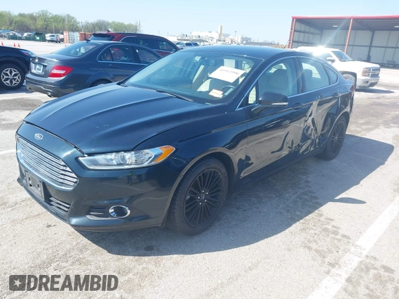 2014 Ford Fusion SE with VIN 3FA6P0HD4ER291323, listed as a IAAI auction lot 41952990 with 148,583 mi miles. Bid and sale history available at carsss.com. Image 2.