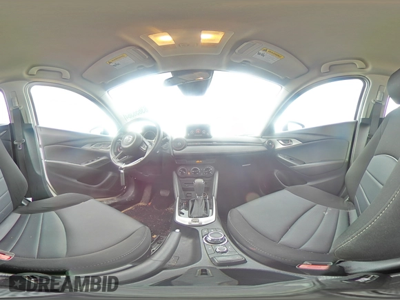 2018 Mazda CX-3 Sport z VIN JM1DKFB74J0318410, wystawiony jako Copart lot #83656364 z przebiegiem 87 853 mil mil oraz Szkoda całkowita • Salvage title. Historia ofert i sprzedaży dostępna na DreamBid. Obrazek 13.