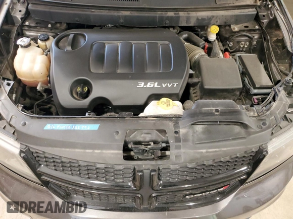 2015 Dodge Journey Crossroad with VIN 3C4PDCGG7FT645490, listed as a Copart auction lot 51214075 with 138,518 mi miles and Salvage Title. Bid and sale history available at DreamBid. Image 12.