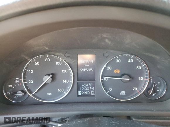2005 Mercedes-Benz C 240 with VIN WDBRF61J45A741882, listed as a Copart auction lot 87228244 with 94,595 mi miles and Salvage Title. Bid and sale history available at DreamBid. Image 9.