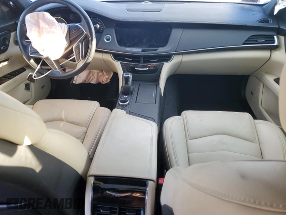 2019 Cadillac CT6 Luxury AWD with VIN 1G6KB5RS7KU141246, listed as a Copart auction lot 86879564 with Not provided miles and Salvage title. Bid and sale history available at DreamBid. Image 8.
