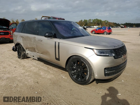 2023 Land Rover Range Rover SE z VIN SALKPBFU4PA086288, wystawiony jako Copart lot #85138344 z przebiegiem 12 345 mil mil oraz Szkoda całkowita • Salvage title. Historia ofert i sprzedaży dostępna na DreamBid. Obrazek 4.