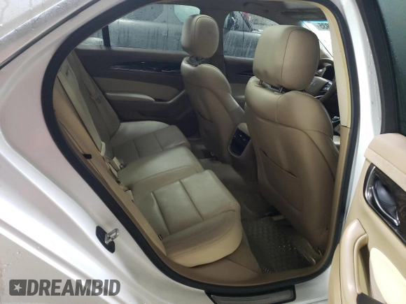 2015 Cadillac CTS Luxury AWD with VIN 1G6AX5SX4F0114053, listed as a Copart auction lot 45485935 with 61,272 mi miles and Salvage title. Bid and sale history available at DreamBid. Image 10.