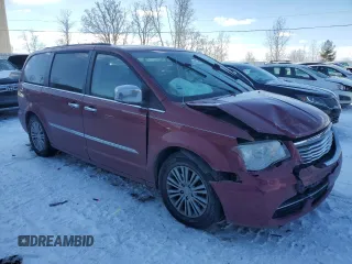 2014 Chrysler Town & Country Touring-L with VIN 2C4RC1CG3ER374502, listed as a Copart auction lot 46152745 with 208,896 mi miles and Clean Title. Bid and sale history available at carsss.com. Image 4.