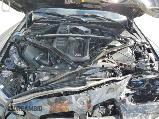2023 BMW M4 Competition with VIN WBS33AZ05PCM90580, listed as a Copart auction lot 69255834 with 0 mi miles and Salvage Title. Bid and sale history available at carsss.com. Image 11.