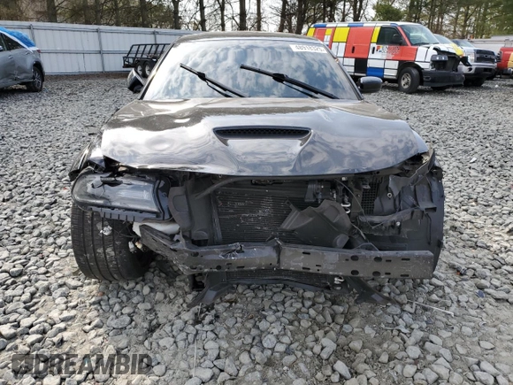 2021 Dodge Charger Scat Pack Widebody with VIN 2C3CDXGJXMH500777, listed as a Copart auction lot 48918325 with 35,706 mi miles and Salvage Title. Bid and sale history available at carsss.com. Image 5.