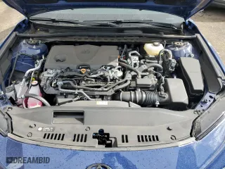 2025 Toyota Camry LE with VIN 4T1DAACK5SU003145, listed as a Copart auction lot 43079735 with 437 mi miles and Salvage Title. Bid and sale history available at carsss.com. Image 11.