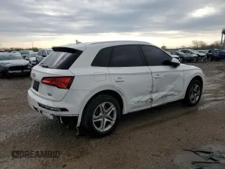 2018 Audi Q5 Premium with VIN WA1ANAFY6J2128431, listed as a Copart auction lot 53681935 with 87,340 mi miles and Clean Title. Bid and sale history available at carsss.com. Image 3.