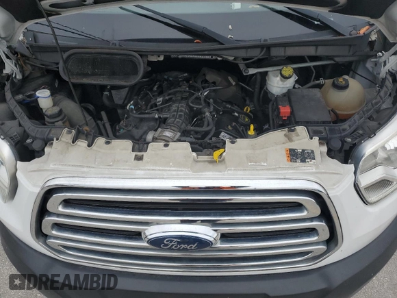 2019 Ford Transit Passenger XL with VIN 1FBAX2XG1KKA14113, listed as a Copart auction lot 41921515 with 66,012 mi miles and Non Repairable. Bid and sale history available at carsss.com. Image 13.