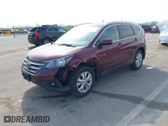 2013 Honda CR-V EX-L with VIN 5J6RM4H72DL013996, listed as a IAAI auction lot 42026076 with 184,587 mi miles. Bid and sale history available at carsss.com. Image 16.