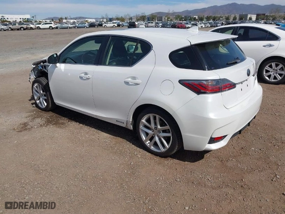 2016 Lexus CT 200h Hybrid with VIN JTHKD5BH3G2260287, listed as a IAAI auction lot 41674397 with 131,771 mi miles. Bid and sale history available at carsss.com. Image 3.