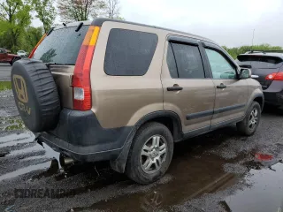 2002 Honda CR-V EX with VIN SHSRD788X2U009896, listed as a Copart auction lot 55624225 with 276,153 mi miles and Salvage Title. Bid and sale history available at carsss.com. Image 3.