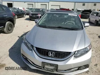2015 Honda Civic Sedan EX-L with VIN 19XFB2F92FE067883, listed as a Copart auction lot 51051795 with 51,890 mi miles and Salvage Title. Bid and sale history available at carsss.com. Image 11.