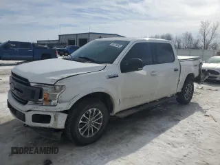2020 Ford F-150 XL with VIN 1FTEW1EP1LFB77996, listed as a Copart auction lot 46278535 with 93,012 mi miles and Non Repairable. Bid and sale history available at DreamBid. Image 1.