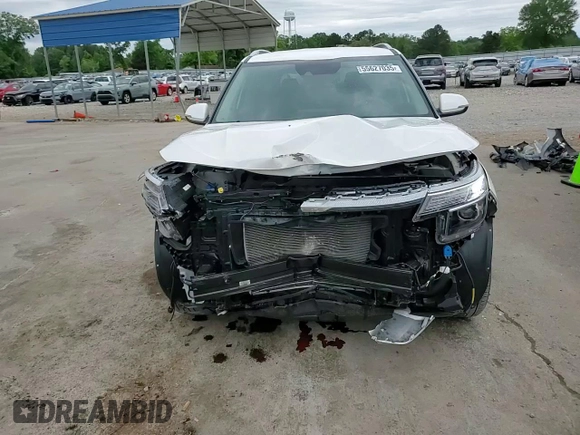 2023 Kia Seltos S with VIN KNDEU2AA4P7432993, listed as a Copart auction lot 55627035 with 13,807 mi miles and Salvage title. Bid and sale history available at DreamBid. Image 14.