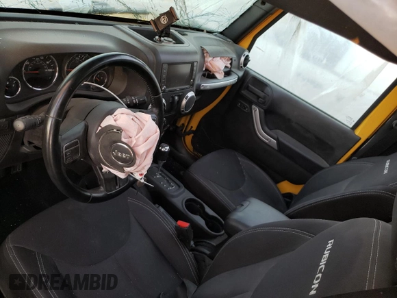 2015 Jeep Wrangler Rubicon with VIN 1C4BJWCGXFL559838, listed as a Copart auction lot 63685704 with 97,917 mi miles and Non repairable. Bid and sale history available at DreamBid. Image 8.