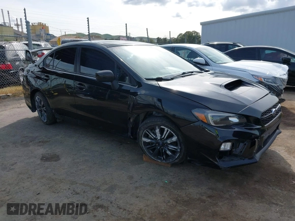 2020 Subaru WRX with VIN JF1VA1A68L9807108, listed as a IAAI auction lot 41990268 with 80,909 mi miles. Bid and sale history available at carsss.com. Image 1.