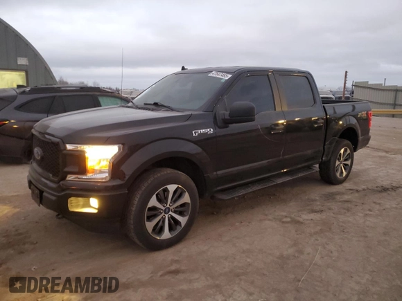 2020 Ford F-150 XL with VIN 1FTEW1EP8LFB74481, listed as a Copart auction lot 47647465 with 74,365 mi miles and Salvage Title. Bid and sale history available at carsss.com. Image 1.