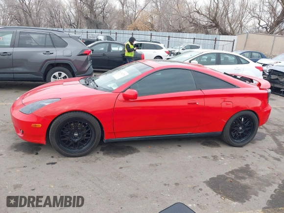 2003 Toyota Celica GT with VIN JTDDR32TX30150105, listed as a IAAI auction lot 41342726 with 147,735 mi miles. Bid and sale history available at carsss.com. Image 14.