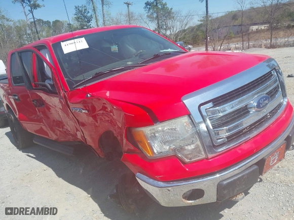 2013 Ford F-150 XL with VIN 1FTFW1EF3DKE06358, listed as a IAAI auction lot 41909342 with 170,732 mi miles. Bid and sale history available at carsss.com. Image 1.