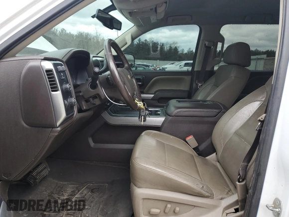 2017 Chevrolet Silverado 1500 LTZ with VIN 3GCUKSEC0HG177682, listed as a Copart auction lot 52962615 with 154,938 mi miles and Non Repairable. Bid and sale history available at DreamBid. Image 7.