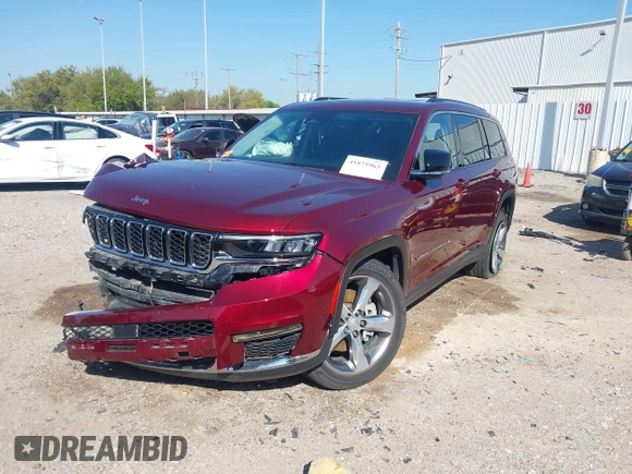 2021 Jeep Grand Cherokee Limited z VIN 1C4RJJBG2M8207839, wystawiony jako IAAI lot #41875965 z przebiegiem 47 380 mil mil oraz . Historia ofert i sprzedaży dostępna na DreamBid. Obrazek 23.