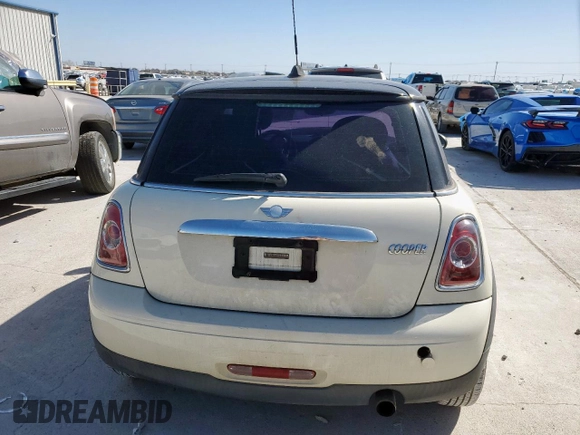 2012 MINI Hardtop with VIN WMWSU3C57CT543724, listed as a Copart auction lot 50081705 with Not Provided miles and Salvage Title. Bid and sale history available at DreamBid. Image 6.