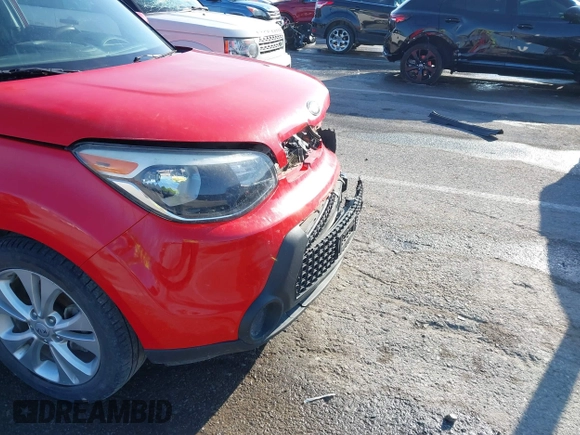 2015 Kia Soul + with VIN KNDJP3A57F7765296, listed as a IAAI auction lot 41108547 with 72,771 mi miles. Bid and sale history available at carsss.com. Image 17.