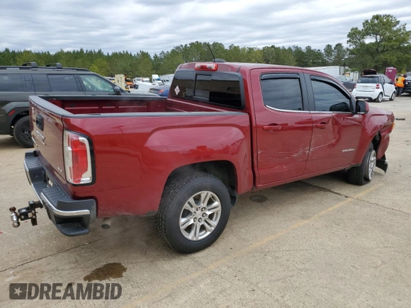 2019 GMC Canyon 2WD SLE with VIN 1GTG5CEN4K1156917, listed as a Copart auction lot 45966755 with 145,787 mi miles and Salvage Title. Bid and sale history available at carsss.com. Image 3.